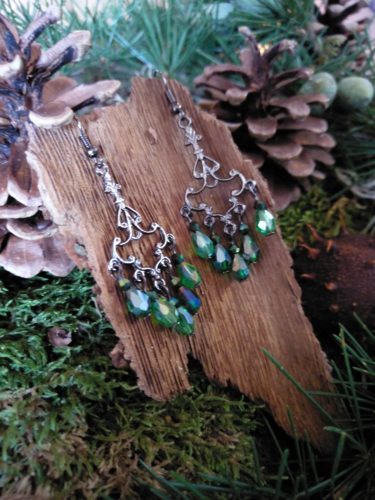 Boucles d’oreilles chandelier