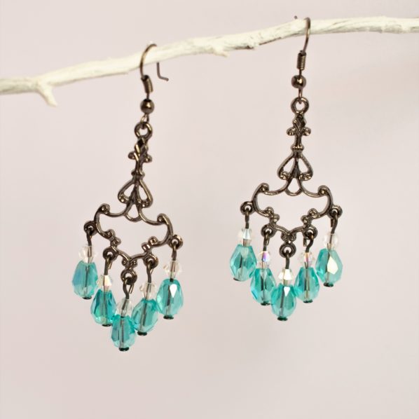 Boucles d’oreilles chandelier