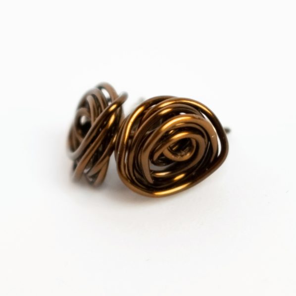 Boucles d'oreilles Rose